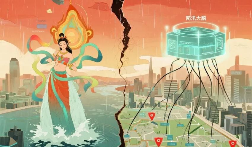当 “防汛神器” 遇上神话：熟悉的故事竟有这般新模样？