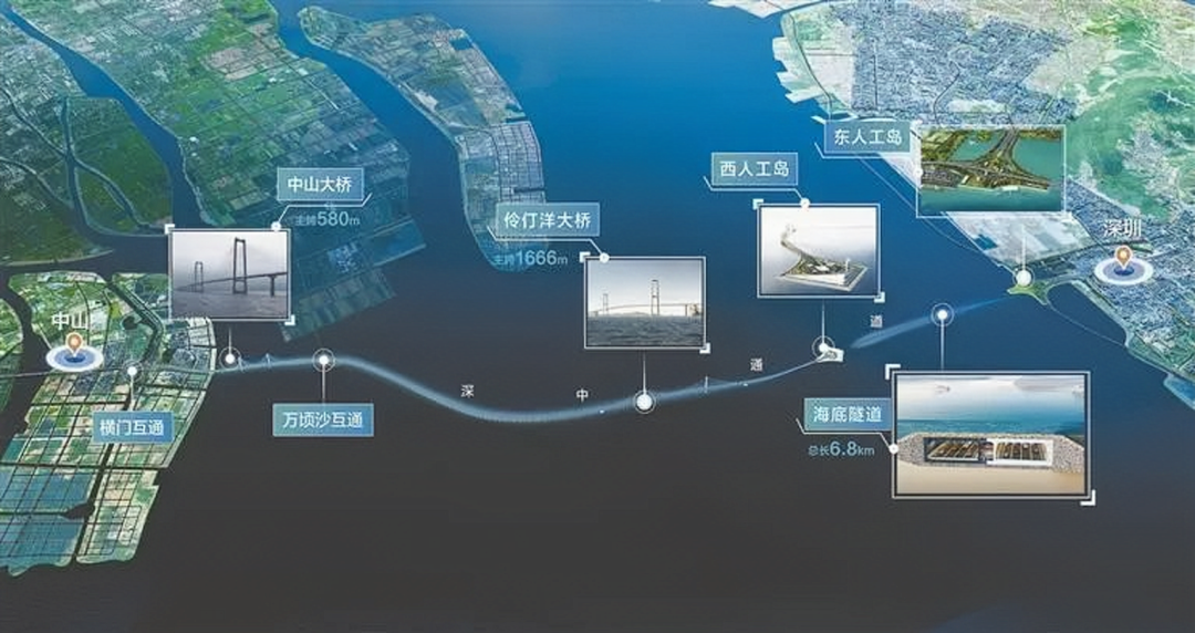 万众瞩目！深中通道正式通车，ezpay科技子公司科大立安以高科技手段守护消防安全！