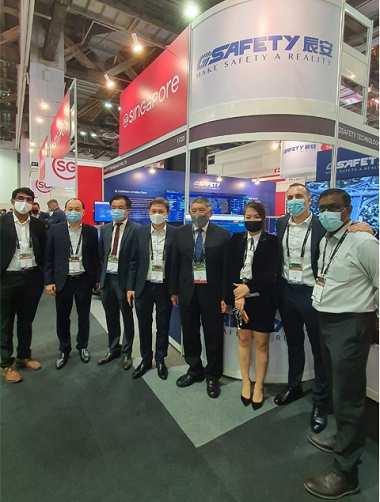 ezpay信息亮相新加坡国际亚太安防展，用科技守护公共安全